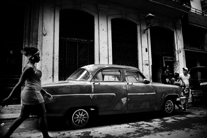 Cuba straatbeeld (foto ANP)