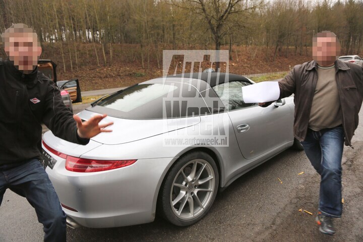 Porsche 911 Targa Spyshots