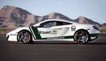 McLaren 12C politie Dubai