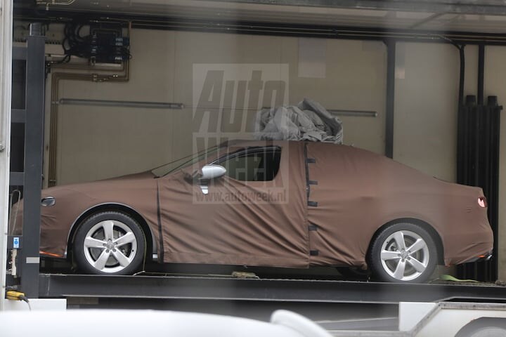 Audi A4 spyshots