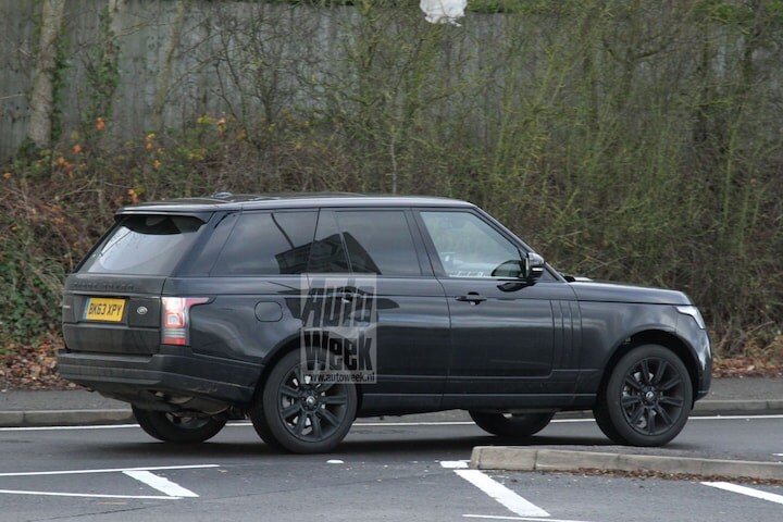 Range Rover 2.0 spyshot