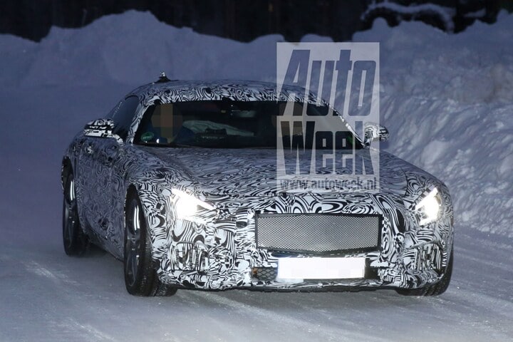 Mercedes-Benz AMG GT spyshots