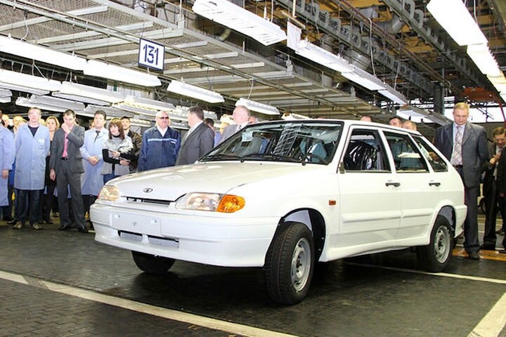 Laatste Lada Samara