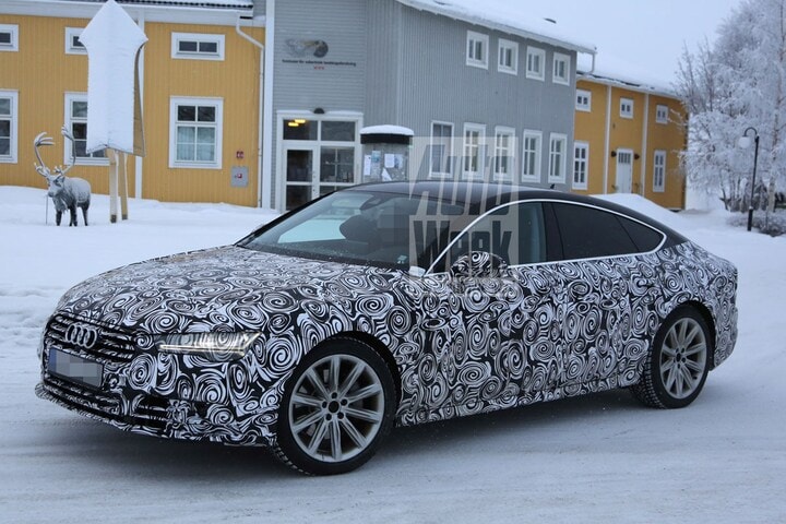 Audi A7 Sportback spyshots
