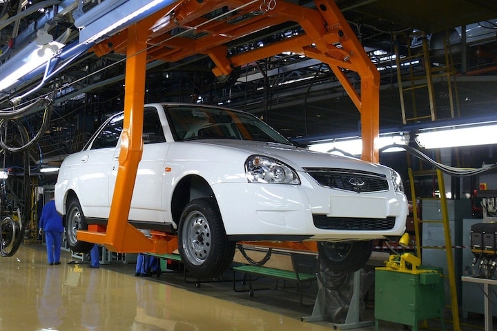 Lada Priora productie