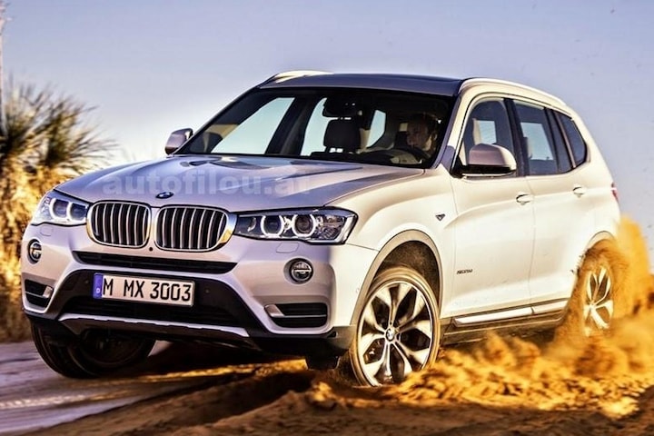 BMW X3 facelift