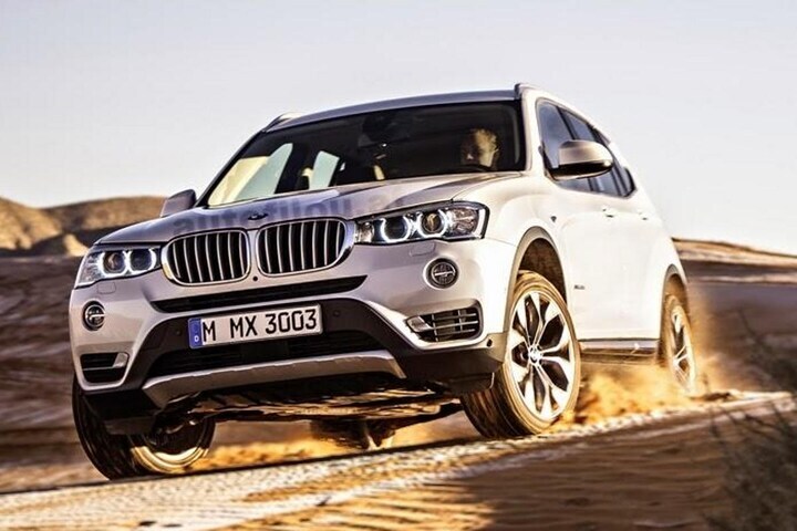 BMW X3 facelift