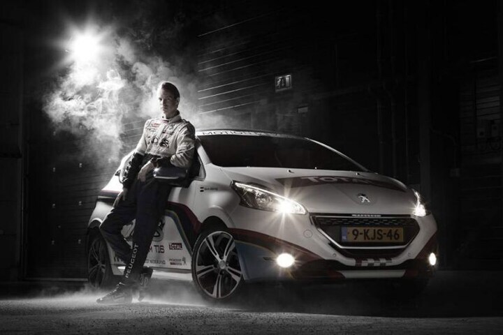 Peugeot 208 met Kevin Abbring
