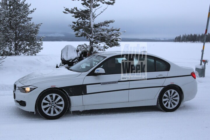 BMW 3-serie eDrive Plug-in Hybrid spyshots