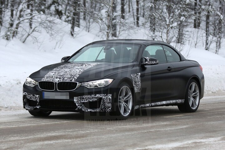 BMW M4 Cabrio spyshots