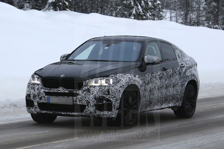 BMW X6 M spyshots