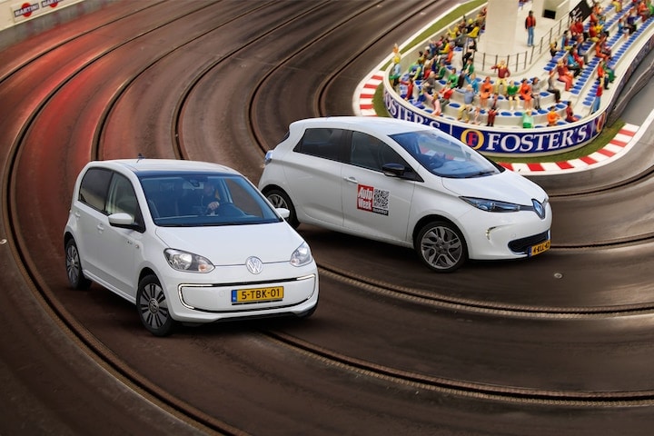 dubbeltest renault zoe vs. volkswagen e-up