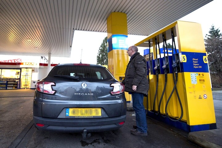 Tankstation Duitsland (foto ANP)