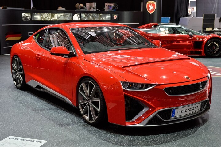 Gumpert Explosion
