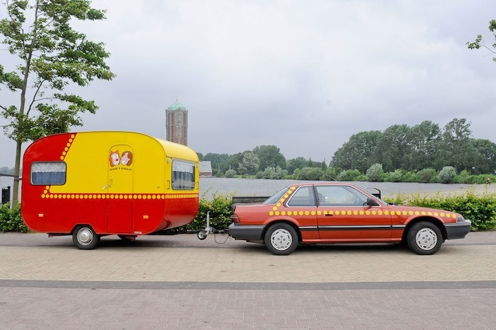 Caravan Bassie en Adriaan (foto ANP)