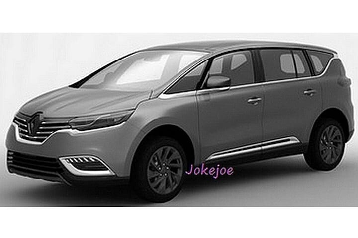 Renault Espace patentschetsen