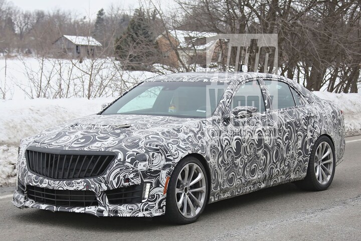 Cadillac CTS-V Spyshots