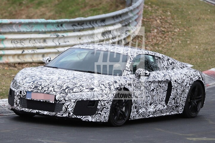 Audi R8 Spyshots
