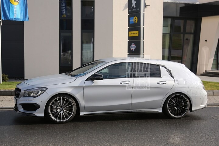 Mercedes-Benz CLA 45 AMG Shooting Brake spyshots