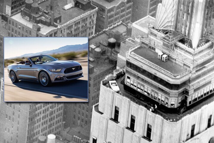 50 jaar Ford Mustang: het dak op