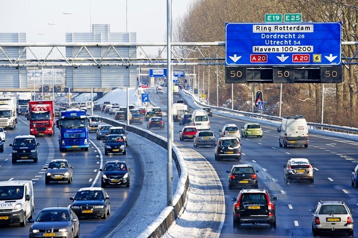 File A20 Rotterdam (foto ANP)
