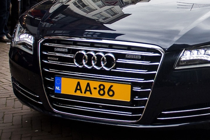 Audi A8 Willem-Alexander (foto ANP)