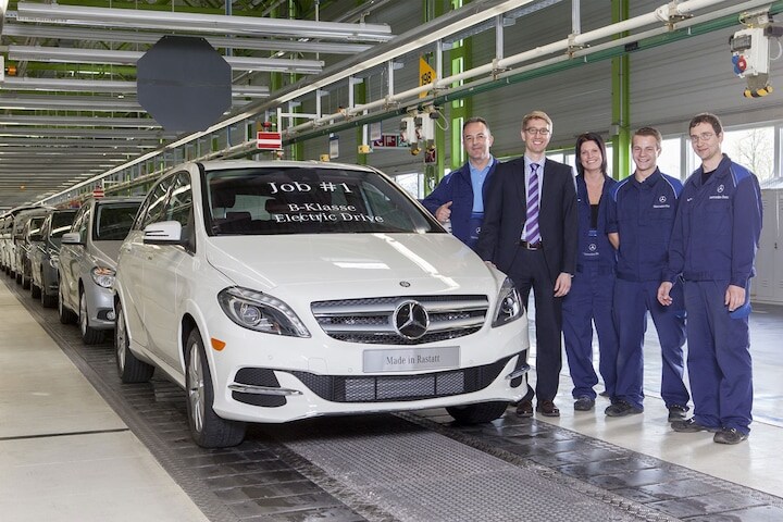 Mercedes B-klasse Electric Drive