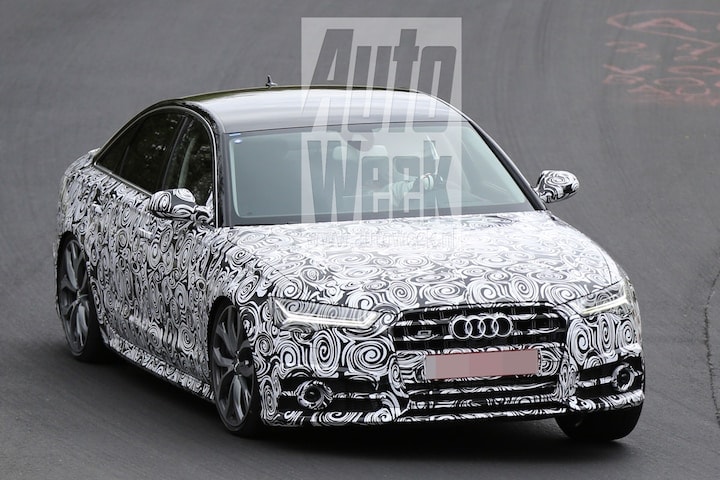 Audi S6 spyshots