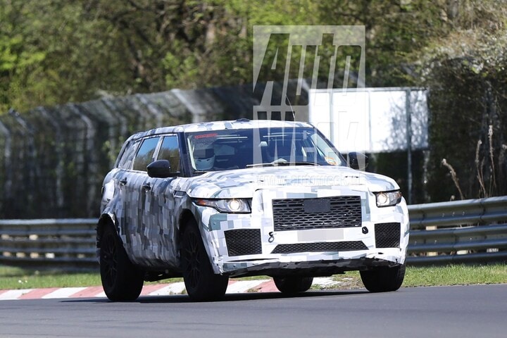 Jaguar C-X17 spyshots
