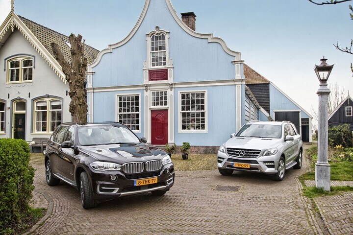Dubbeltest BMW X5 vs. Mercedes-Benz ML 250