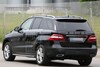 Mercedes ML facelift spyshots