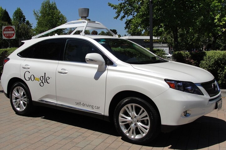 zelfrijdende Lexus RX van Google (ANP)