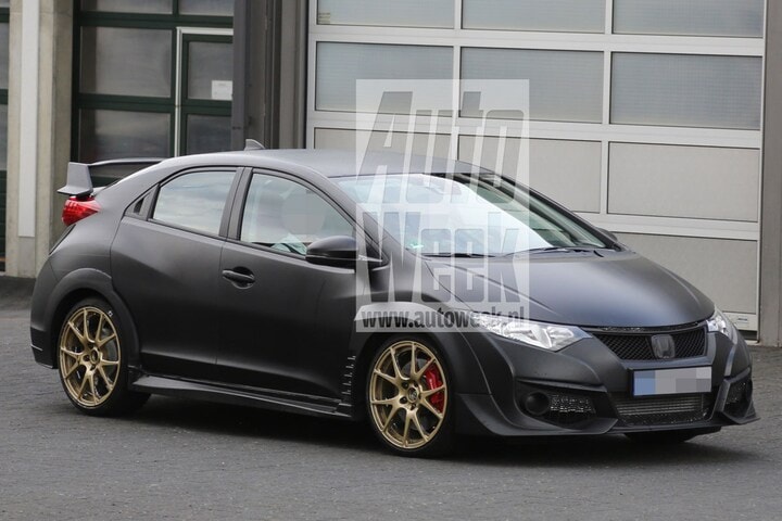 Honda Civic Type-R spyshots