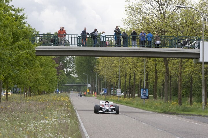 Jos Verstappen voor AutoWeek Live in Lelystad