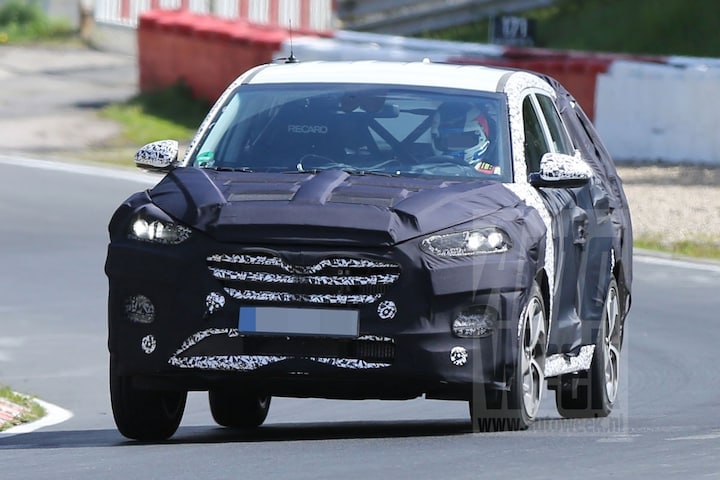 Hyundai ix35 spyshots