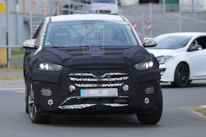 Hyundai ix35 spyshots
