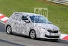 Skoda Fabia spyshots