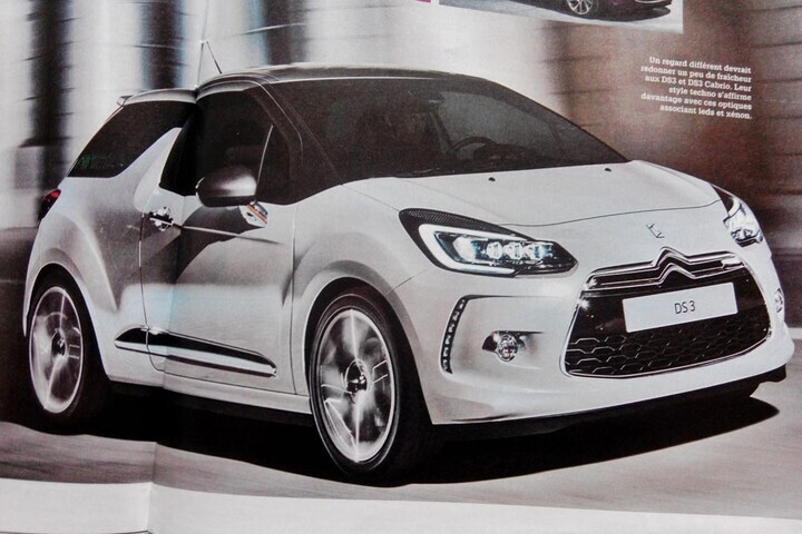 Citroën DS3 facelift gelekt