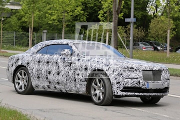 Rolls-Royce Wraith Drophead Coupé spyshots