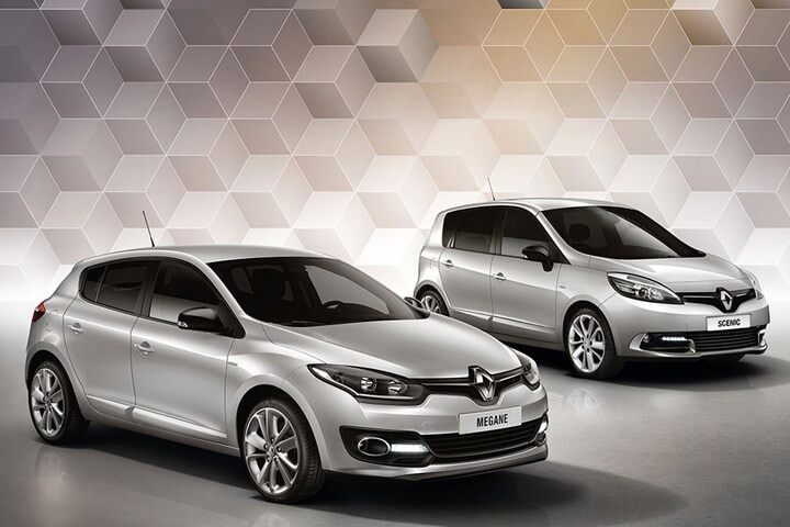 Renault Mégane en Scénic Limited