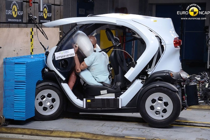 Renault Twizy crashtest