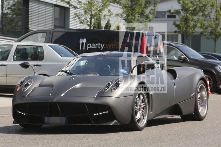 Pagani Huayra spyshots