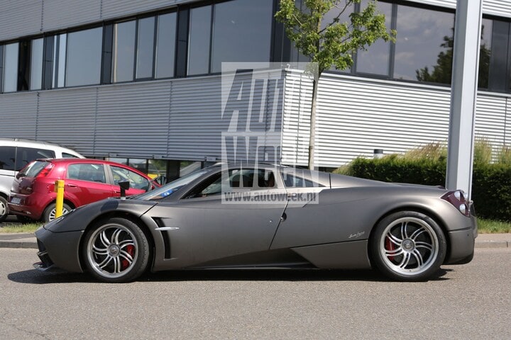 Pagani Huayra spyshots