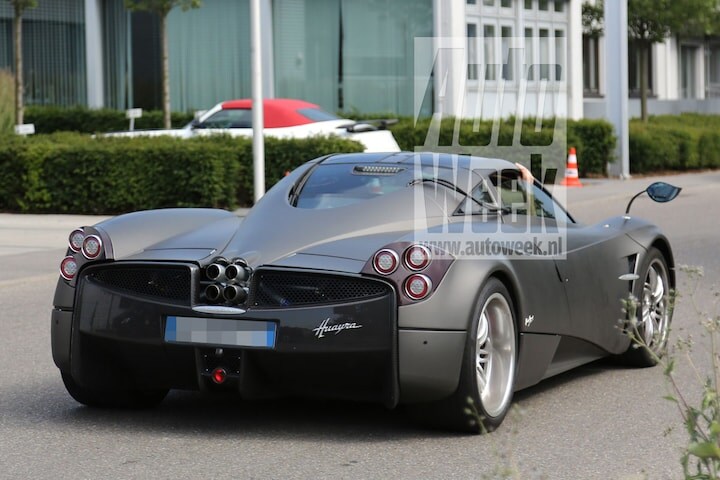 Pagani Huayra spyshots