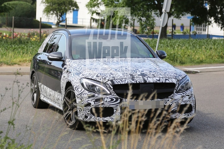 Mercedes-Benz C63 AMG spyshots