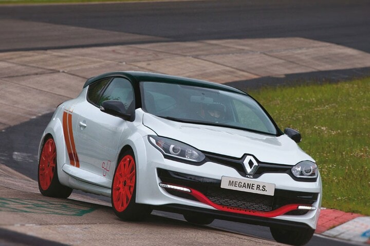 Renault Mégane RS 275 Trophy op Nordschleife