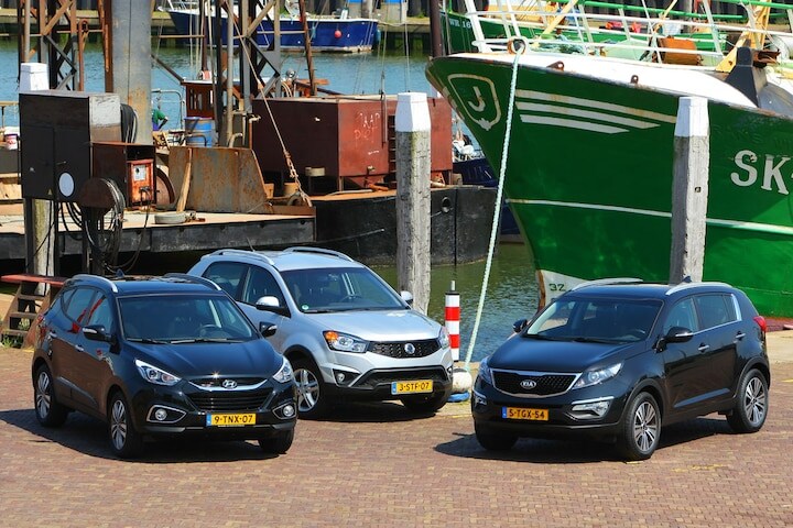 Hyndau ix35 - Kia Sportage - SsangYong Korando