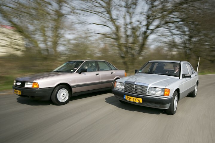Audi 80 - Mercedes 190