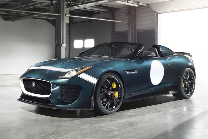 Jaguar F-Type Project 7 productieversie