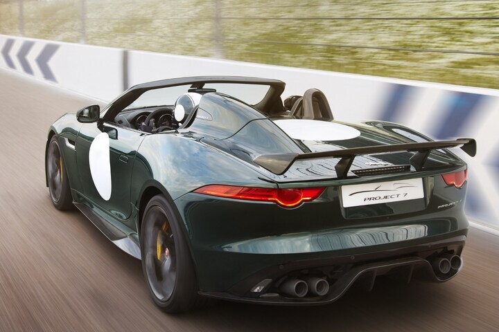 Jaguar F-Type Project 7 productieversie